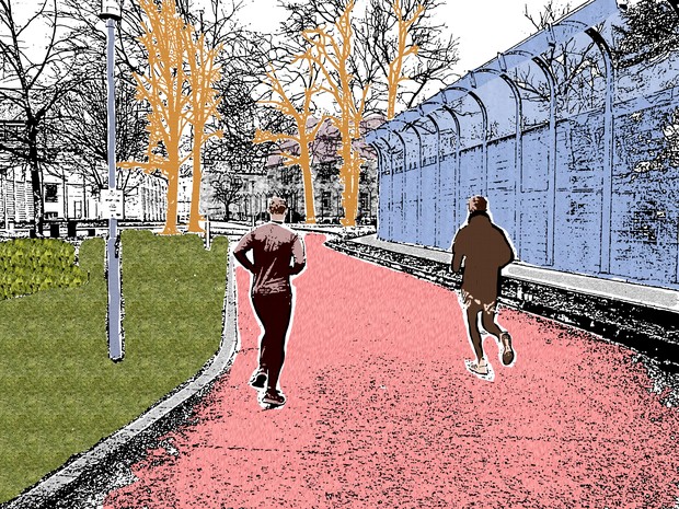Titelbild des Plakats zum Forensik-Run (Bild: LWL)